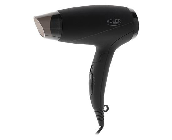 Adler Hair Dryer AD 2266 1200 W, Number of temperature settings 2, Black