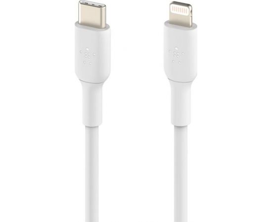 Belkin BOOST CHARGE CAA003bt1MWH USB-C to Lightning, 1 m, White