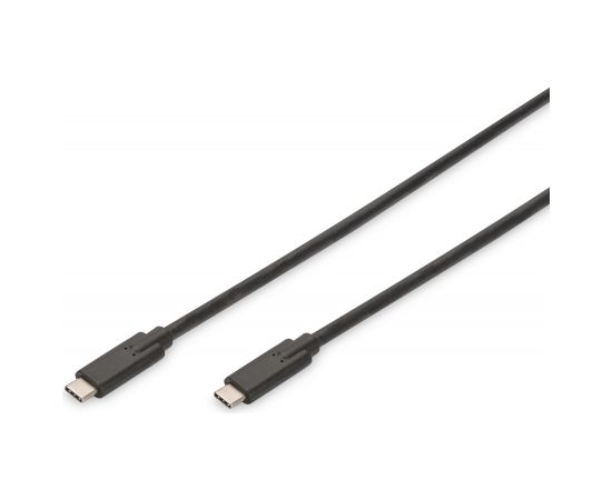 Digitus USB Type-C Connection Cable AK-300139-010-S USB Male 3.1 Gen 2 (Type C), USB Male 3.1 Gen 2 (Type C), Black, 1 m