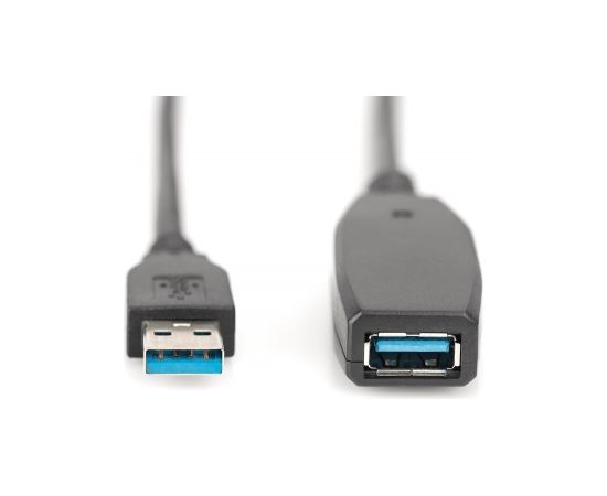 Digitus Extension cable DA-73105 10 m, Black