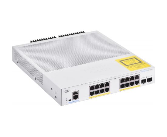 Cisco CBS250-16P-2G-EU network switch Managed L2/L3 Gigabit Ethernet (10/100/1000) Silver