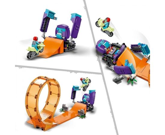 LEGO City 60338 Satriecošās šimpanzes triku cilpa