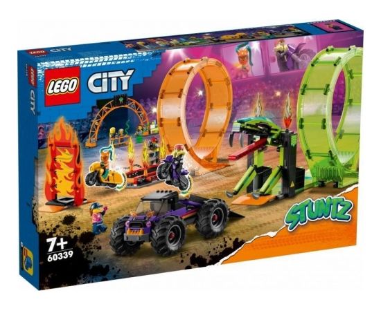 LEGO City 60339 Triku arēna ar divām cilpām