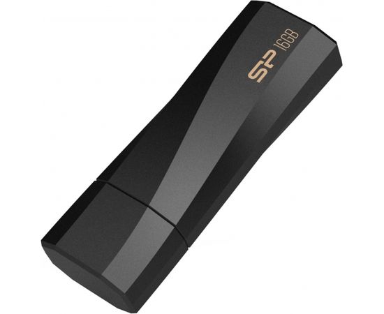 Silicon Power flash drive 16GB Blaze B07 USB 3.2, black