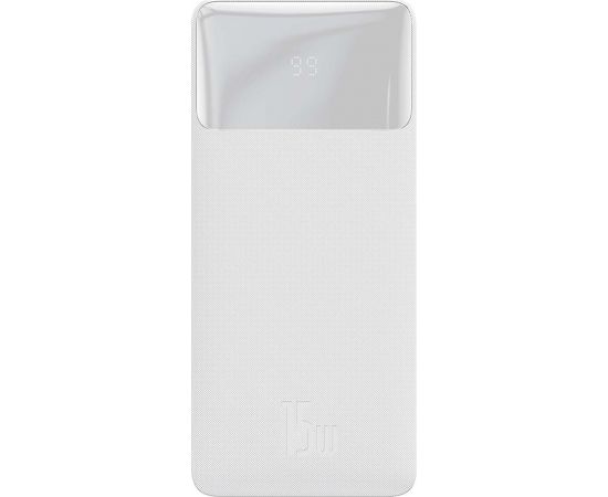 Powerbank Baseus Bipow 20000mAh, 2xUSB, USB-C, 15W (white)