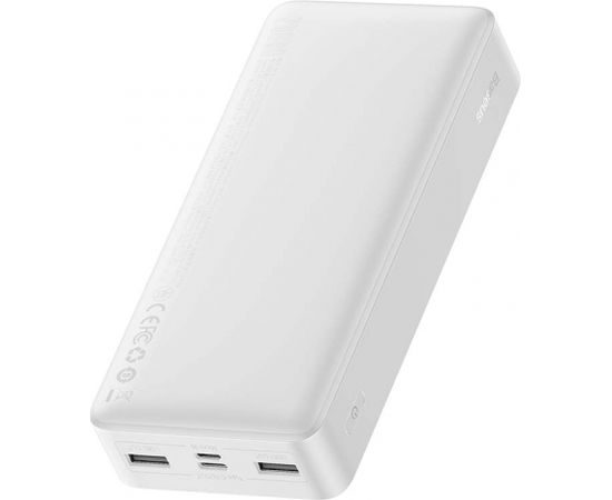 Powerbank Baseus Bipow 20000mAh, 2xUSB, USB-C, 15W (white)