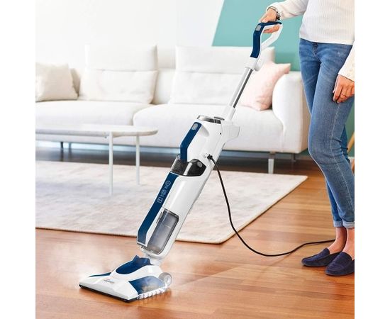 Polti Vacuum steam mop with portable steam cleaner PTEU0299 Vaporetto 3 Clean_Blue Power 1800 W, Water tank capacity 0.5 L, White/Blue