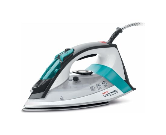 Polti Iron PLEU0251 Vaporella Quick & Comfort QC110 Steam Iron, 2200 W, Water tank capacity 300 ml, Continuous steam 30 g/min, White/Blue/Black