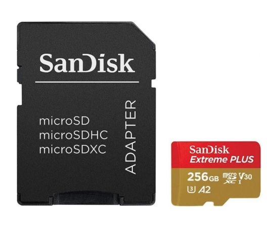 MEMORY MICRO SDXC 256GB UHS-I/W/A SDSQXBD-256G-GN6MA SANDISK