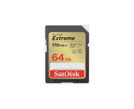 MEMORY SDXC 64GB UHS-1/SDSDXV2-064G-GNCIN SANDISK