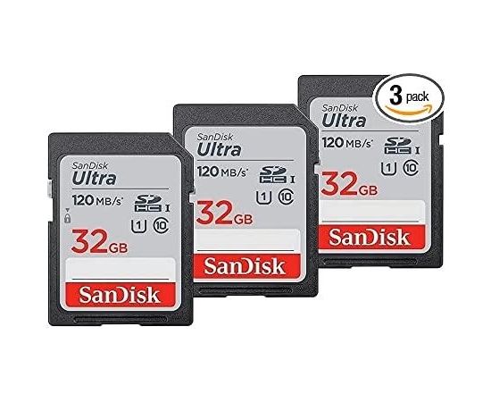 MEMORY SDHC 32GB UHS-I/3PC SDSDUN4-032G-GN6IM SANDISK