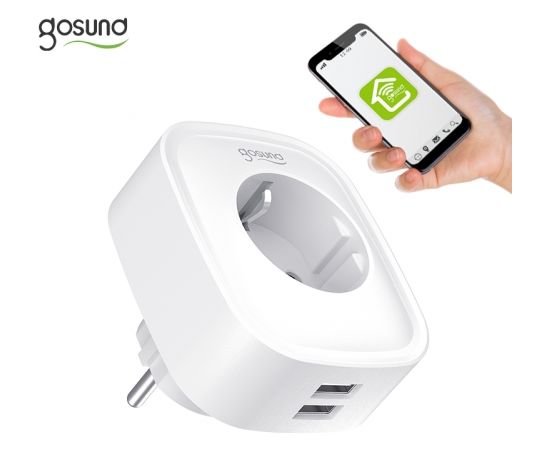 Smart plug WiFi Gosund SP112 2xUSB