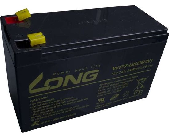Noname UPS Long 12V 7Ah akumulator kwasowo-ołowiowy F1