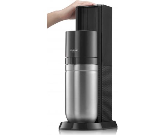 SodaStream DUO black Black, Stainless steel