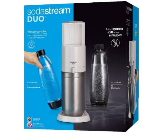 SodaStream Duo black, 2 bottles