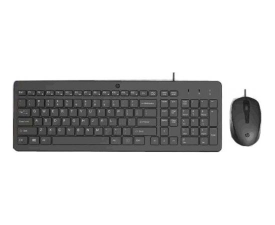 HP 100 Wired Mouse and Keyboard / 240J7AA#ABB