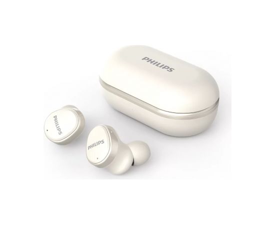 PHILIPS in-ear true bezvadu austiņas ar portatīvo uzlādes ietvaru, baltas - TAT4556WT/00