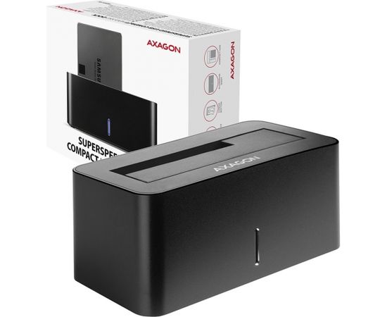 AXAGON ADSA-SN USB3.0 - 1x SATA 6G HDD Dock Station, Black