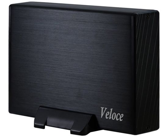 Drive Cabinet INTER-TECH Veloce (3.5" HDD, SATA/SATA II, USB3.0) Black