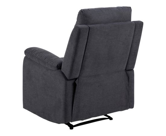 Armchair SABIA recliner, dark grey