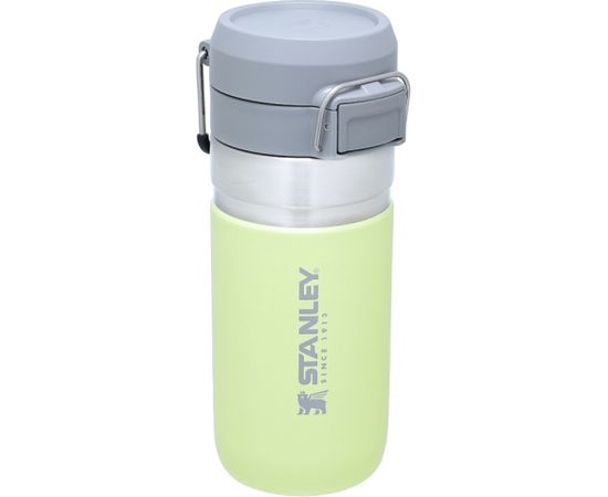 Stanley Termopudele The Quick Flip Water Bottle Go 0,47L, citrondzeltenā krāsā