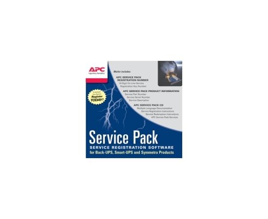 APC Service Pack 3 Year Warranty Extension / WBEXTWAR3YR-SP-08 UPS Nepārtrauktā barošana
