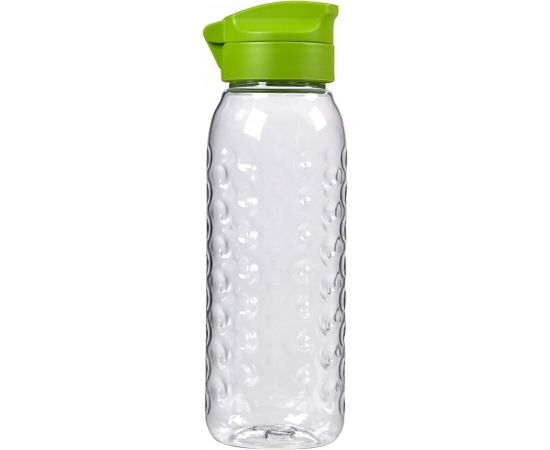 Curver Pudele Dots Bottle 0,45L caurspīdīga/zaļa