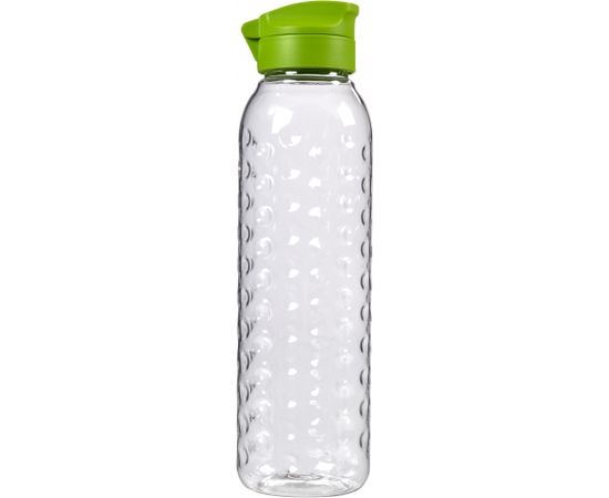 Curver Pudele Dots Bottle 0,75L caurspīdīga/zaļa
