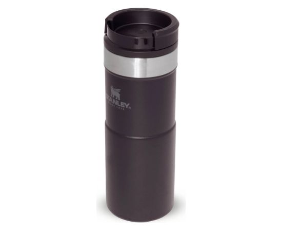 Stanley Termokrūze The NeverLeak Travel Mug 0,35L matēti melna