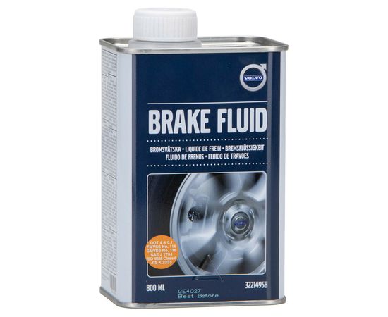 Genuine Volvo 32214958 Brake Fluid 0.8L DOT 4+ Bremžu šķidrums