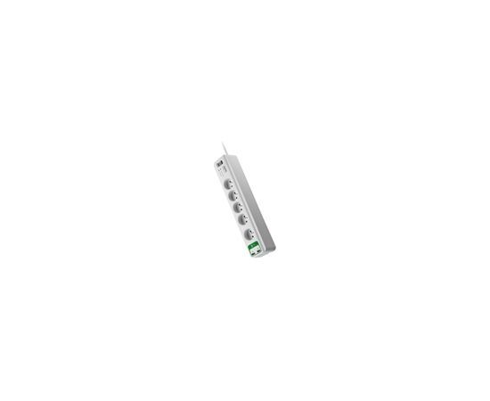 APC PM5U-FR surge protector White 5 AC outlet(s) 230 V 1.83 m