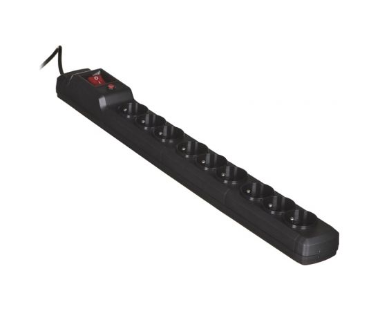 Activejet ACJ COMBO 9GN 5M black power strip with cord