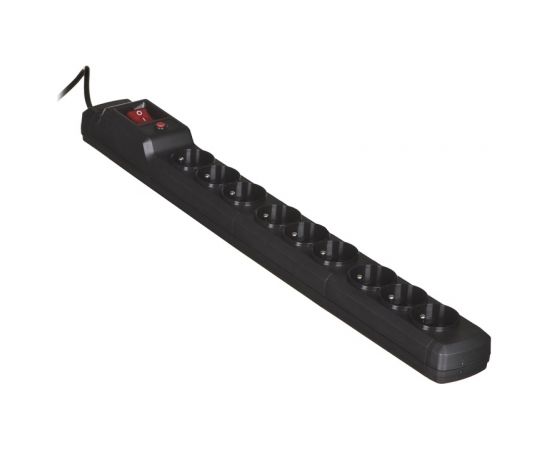 Activejet ACJ COMBO 9GN 5M black power strip with cord