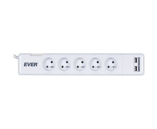 Power strip Ever Elite T/LZ10-SPI000/0000 2xUSB