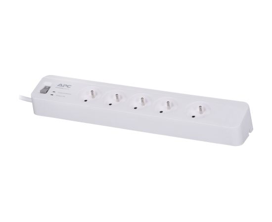 APC PM5-FR surge protector White 5 AC outlet(s) 230 V 1.83 m