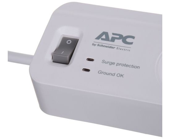 APC PM5-FR surge protector White 5 AC outlet(s) 230 V 1.83 m