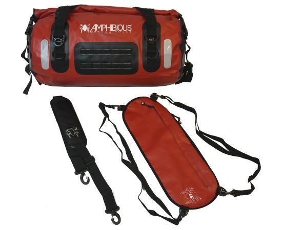 AMPHIBIOUS WATERPROOF BAG VOYAGER II 45L RED P/N: BS-2245.03