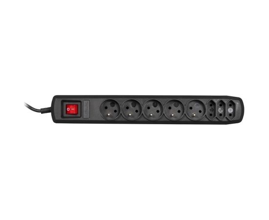 Activejet APN-8G/3M-BK power strip with cord