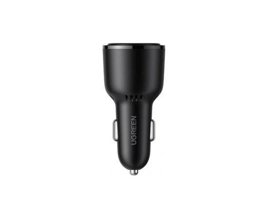 UGREEN CD239 car charger, USB, 2xUSB-C, PD, 69W (black)