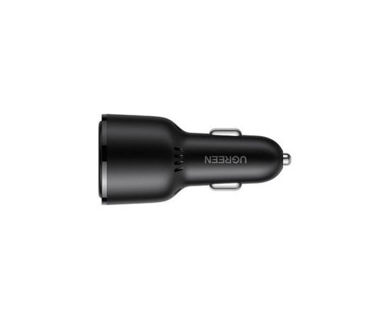 UGREEN CD239 car charger, USB, 2xUSB-C, PD, 69W (black)