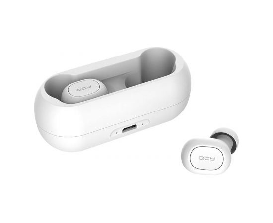 QCY T1C TWS Wireless Earphones Bluetooth V5.0 (white)