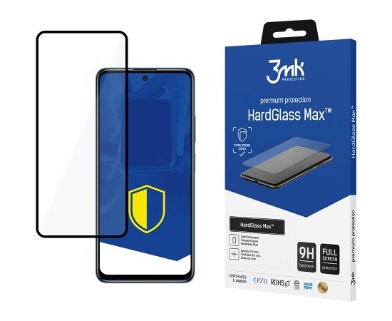 Xiaomi POCO M4 Pro 5G Black - 3mk HardGlass Max™ screen protector