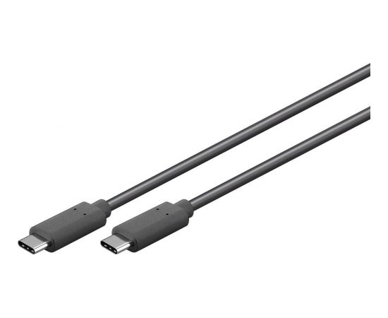 Goobay 38873 USB-C cable (USB 3.2 generation 2x2, 5A) Black