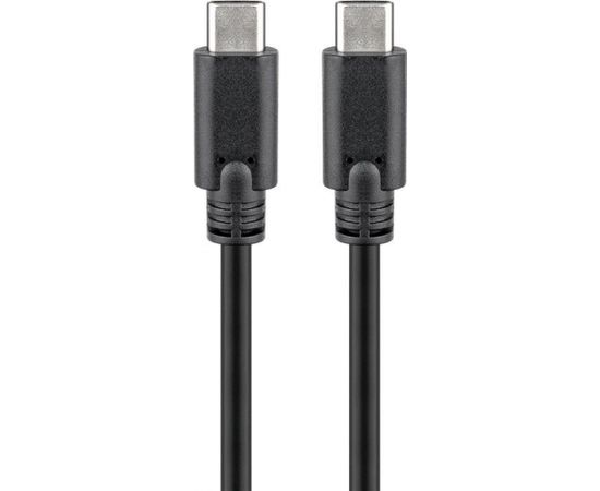 Goobay 38873 USB-C cable (USB 3.2 generation 2x2, 5A) Black