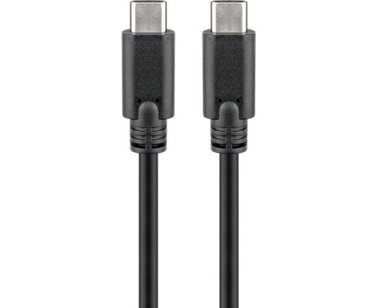 Goobay 38873 USB-C cable (USB 3.2 generation 2x2, 5A) Black