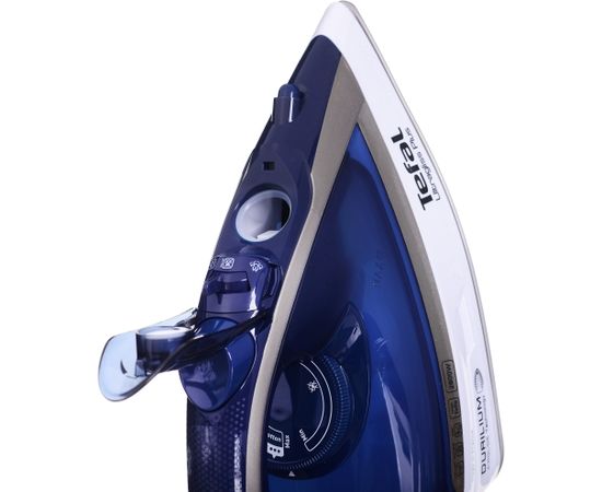 Tefal Ultimate Pure FV6812E0 iron Steam iron 2800 W Blue, Silver