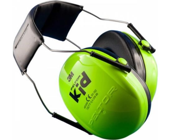 Headphones Peltor Kid green SNR 27dB Peltor KID, 3M