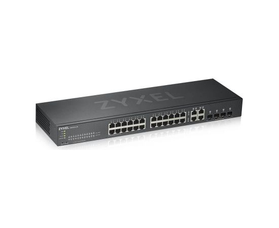 Zyxel GS1920-24V2 Managed Gigabit Ethernet (10/100/1000) Black