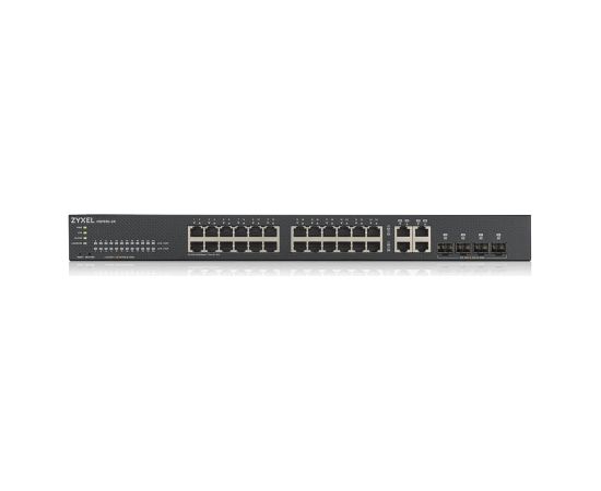 Zyxel GS1920-24V2 Managed Gigabit Ethernet (10/100/1000) Black