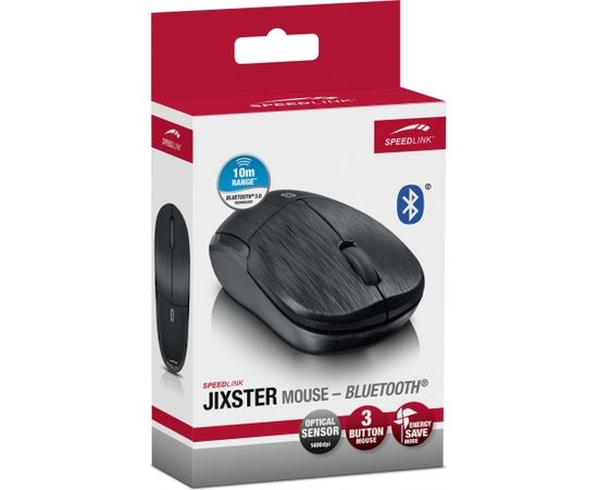 Speedlink pele Jixster Bluetooth, melna (SL-630100-BK)